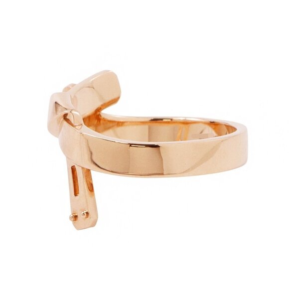 HERMES Gavroche Ring Size 53/#13 18K Pink Gold - Picture 6 of 7